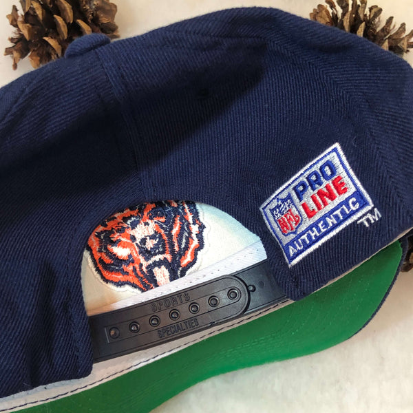 Vintage NFL Chicago Bears Sports Specialties Plain Logo Wool Snapback Hat