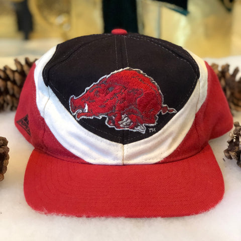 Vintage Apex One NCAA Arkansas Razorbacks Snapback Hat