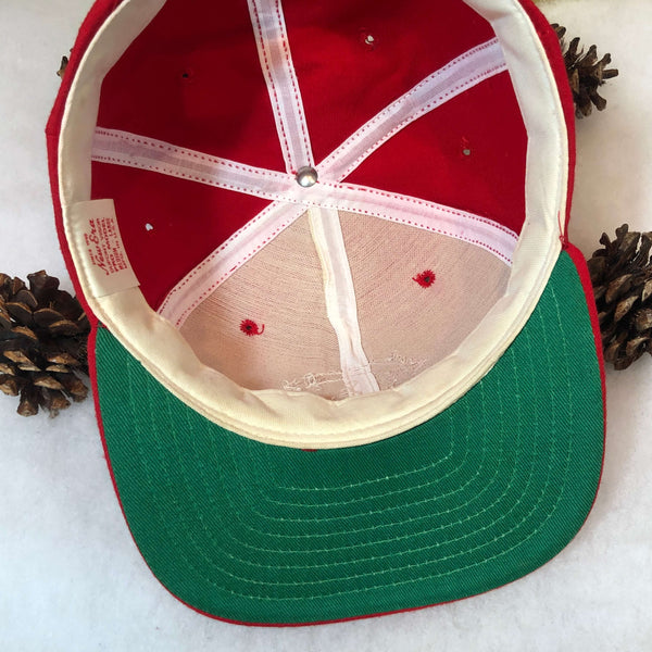 Vintage MLB Cincinnati Reds New Era Wool Snapback Hat