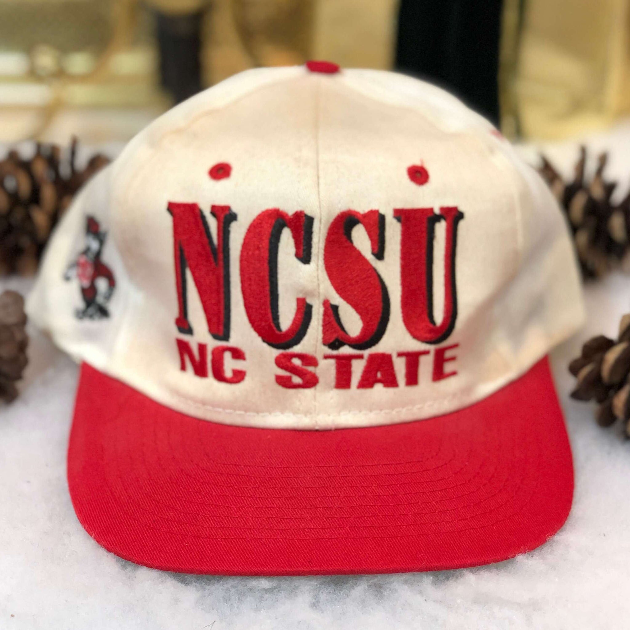Vintage North Carolina State Wolfpack Competitor Twill Snapback Hat
