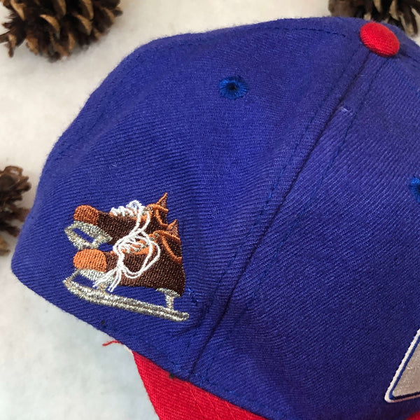 Vintage NHL New York Rangers American Needle Heritage Blockhead Wool Snapback Hat