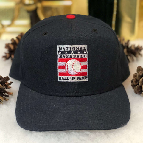 Vintage MLB National Baseball Hall of Fame New Era Wool Snapback Hat