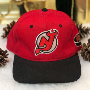 Vintage NHL New Jersey Devils The G Cap Wool Snapback Hat