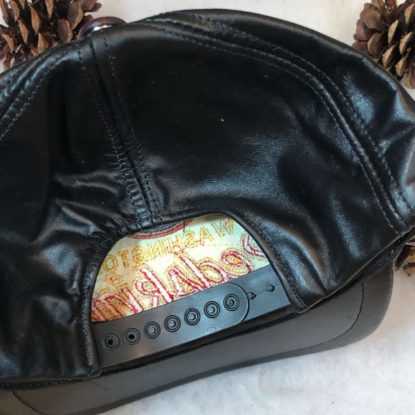 Vintage NFL Washington Redskins Super Bowl XXVI Leather Script Snapback Hat