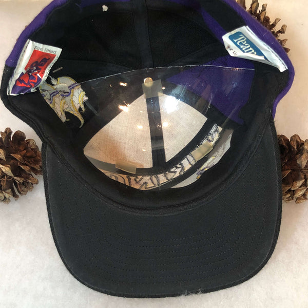 Vintage Deadstock NWOT NFL Minnesota Vikings Pro Player Wool Snapback Hat