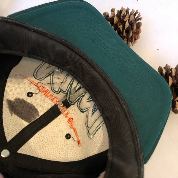 Vintage Starter NCAA Miami Hurricanes 100% Wool Snapback Hat