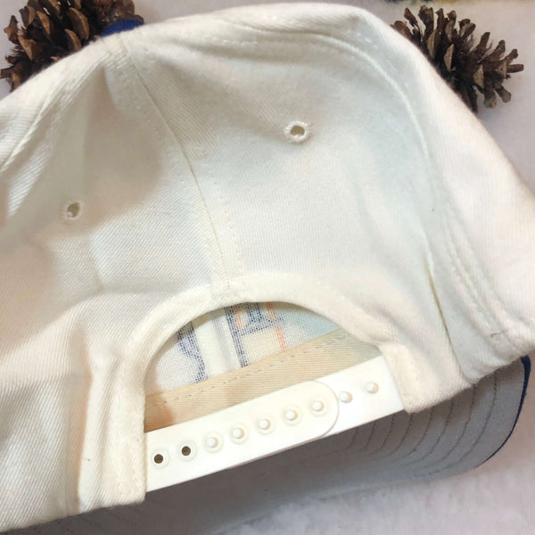 Vintage MiLB Wilmington Blue Rocks DeLONG Wool Snapback Hat