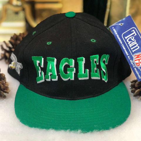 Vintage Deadstock NWT NFL Philadelphia Eagles Drew Pearson Wool Arch Snapback Hat