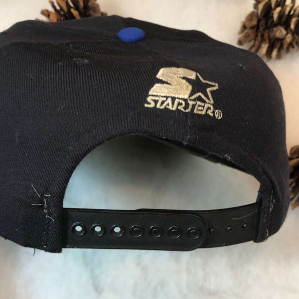 Vintage NBA New York Knicks Starter Bubble Script Wool Snapback Hat