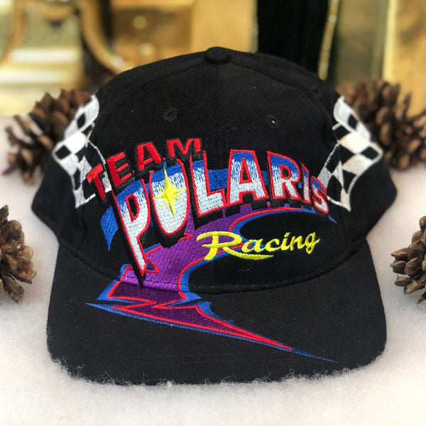 Vintage Team Polaris Racing Snowmobiles Snapback Hat