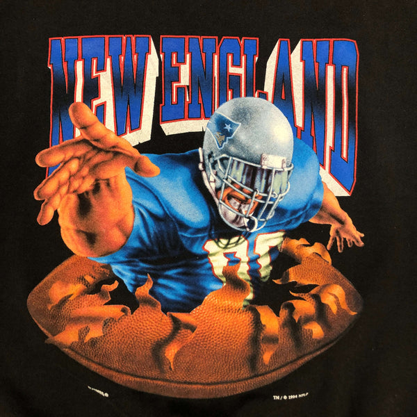 Vintage 1994 NFL New England Patriots Nutmeg Mills Crewneck Sweatshirt (L)