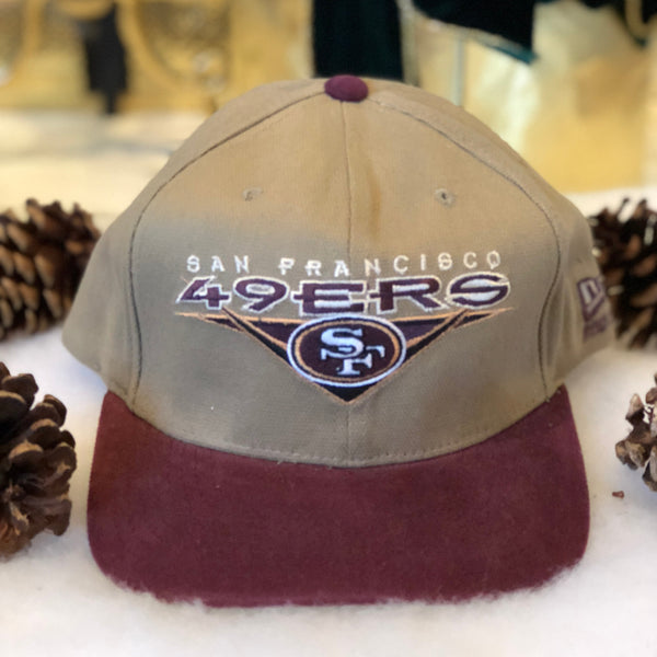 Vintage Deadstock NWOT New Era NFL San Francisco 49ers Snapback Hat