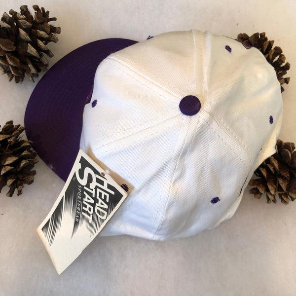 Vintage Deadstock NWT Head Start NCAA Washington Huskies Snapback Hat