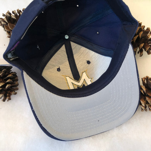 Vintage Deadstock NWT Starter MLB Milwaukee Brewers Velcro Hat