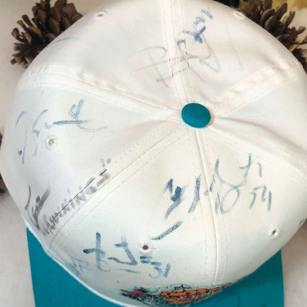 Vintage 1996 NBA All-Star Weekend NBC Sports Autographed Twill Snapback Hat