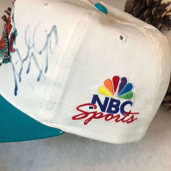 Vintage 1996 NBA All-Star Weekend NBC Sports Autographed Twill Snapback Hat