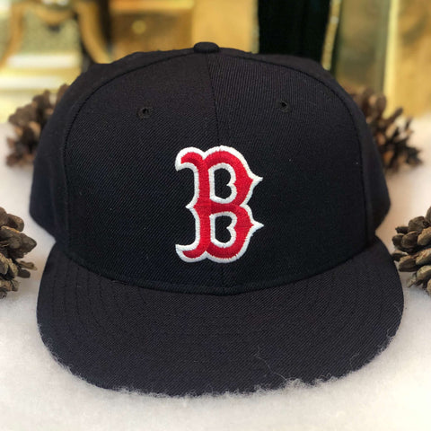 MLB Boston Red Sox New Era Fitted Hat Size 7 1/4