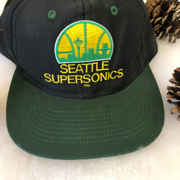 Vintage Deadstock NWT Competitor NBA Seattle Supersonics Snapback Hat