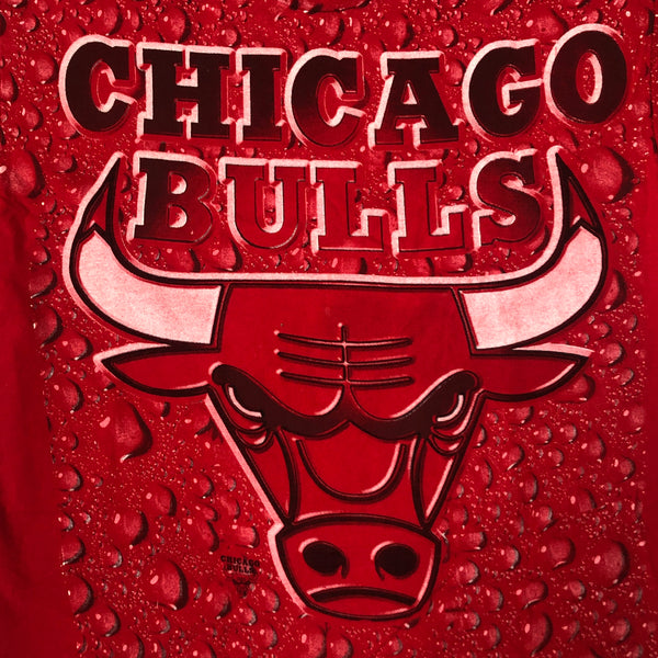 Vintage NBA Chicago Bulls Magic Johnson T's All Over Print T-Shirt (XL)
