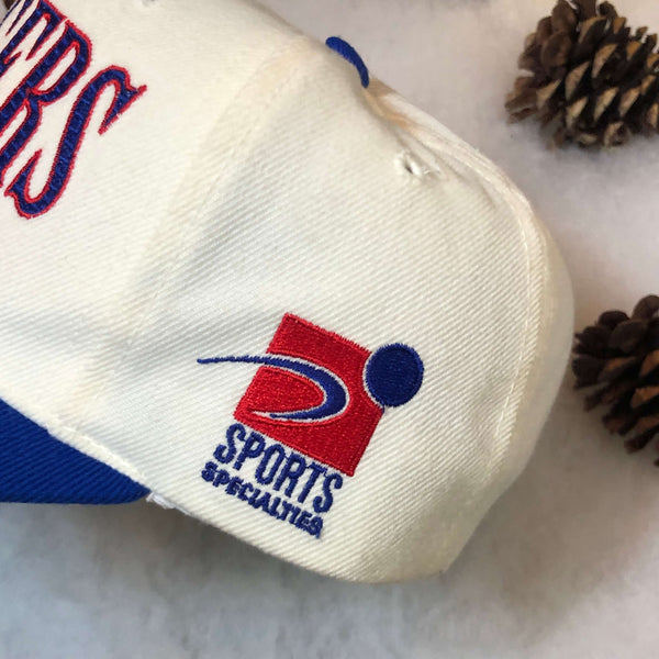 Vintage NHL New York Rangers Sports Specialties Laser Snapback Hat