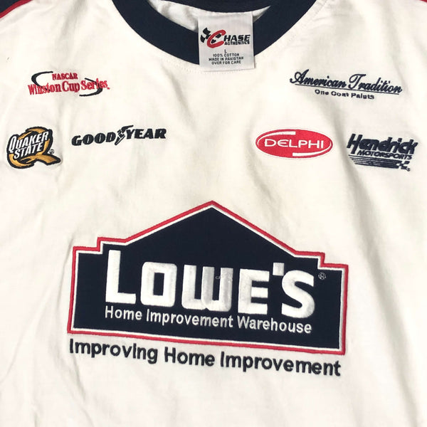 Vintage NASCAR Lowe's Racing Jimmie Johnson Jersey Shirt (L)