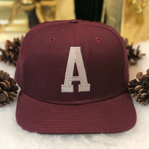 Vintage "A" New Era Wool Snapback Hat