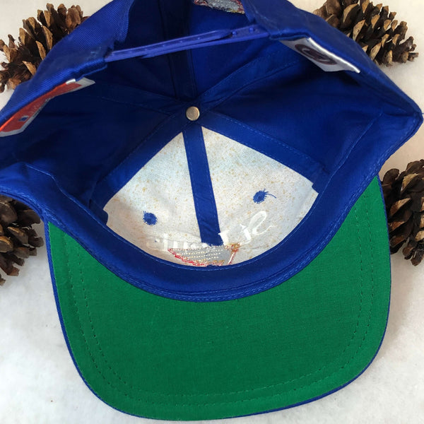 Vintage NHL St. Louis Blues Twins Enterprise Bar Line Twill Snapback Hat