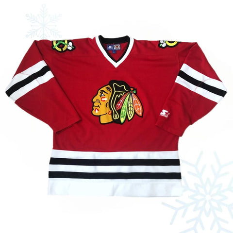 Vintage NHL Chicago Blackhawks Starter Jersey (L)