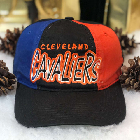 Vintage NBA Cleveland Cavaliers Starter Bubble Script Twill Snapback Hat