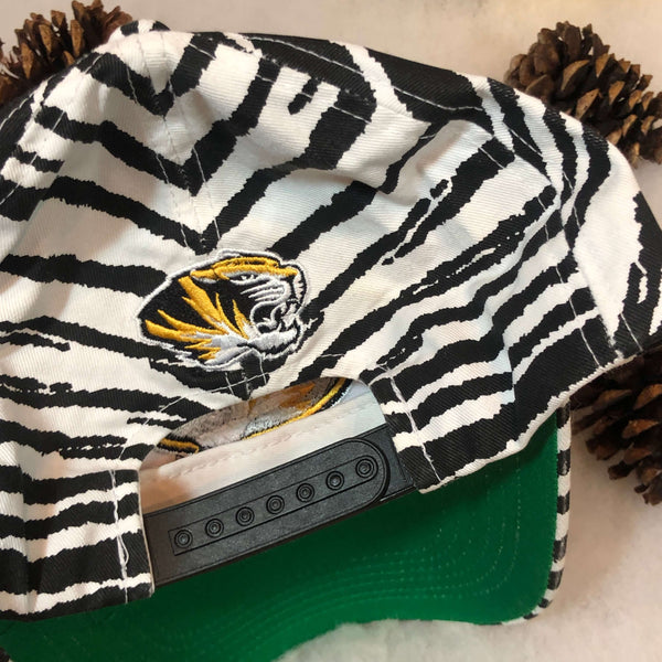NCAA Missouri Tigers Zubaz Zebra All Over Print Snapback Hat