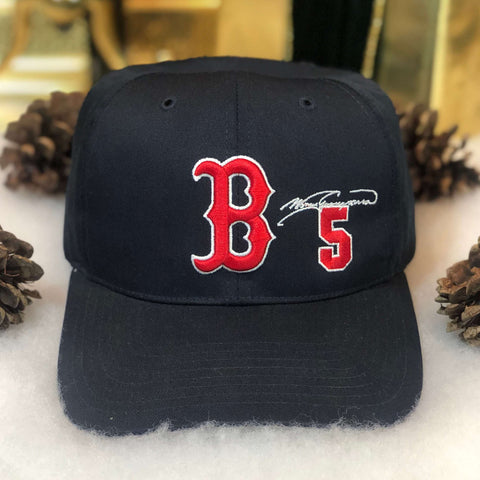 Vintage MLB Boston Red Sox Nomar Garciaparra Twill Snapback Hat