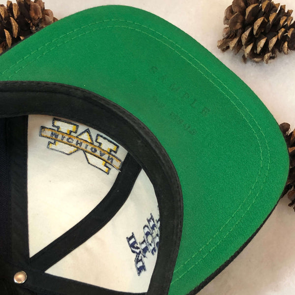 Vintage NCAA Michigan Wolverines Pro Player Wool Sample Snapback Hat