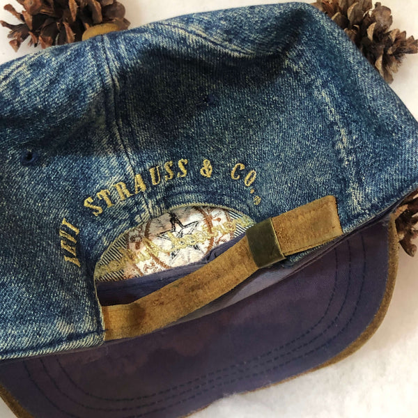Levi Strauss Original Jeans Denim Strapback Hat