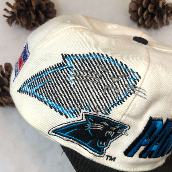 Vintage NFL Carolina Panthers Sports Specialties Shadow Wool Snapback Hat