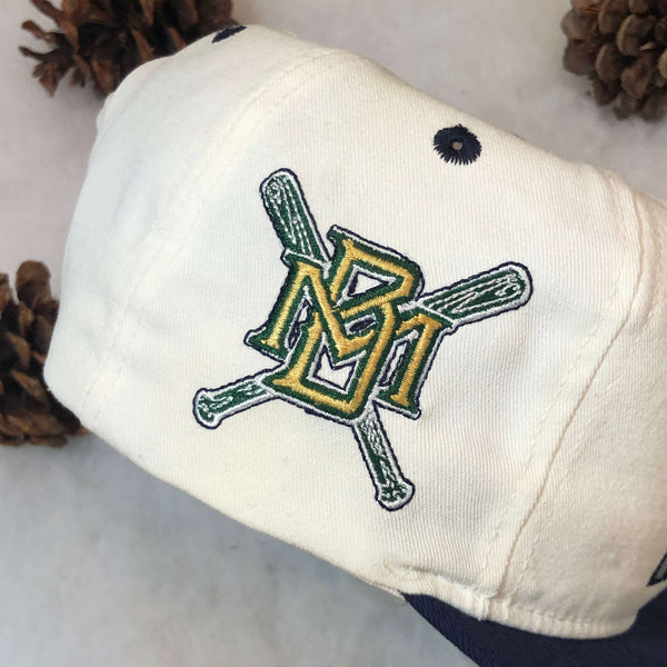 Vintage MLB Milwaukee Brewers #1 Apparel Twill Snapback Hat