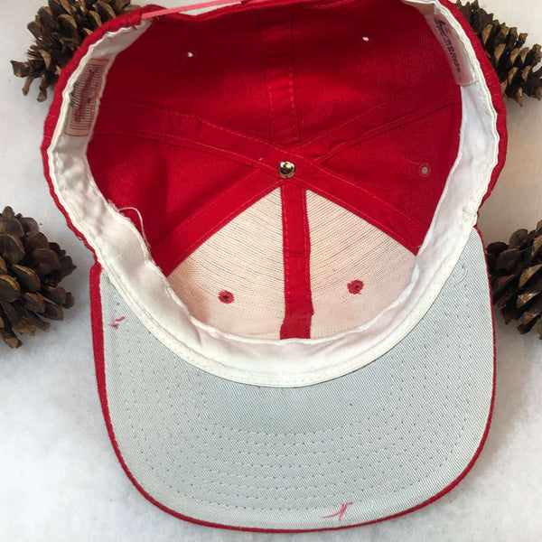 Vintage MLB Cincinnati Reds Sports Specialties Plain Logo Wool Snapback Hat