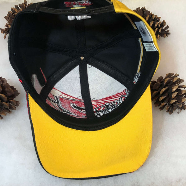 Vintage NASCAR Cat Racing Ward Burton Twill Snapback Hat