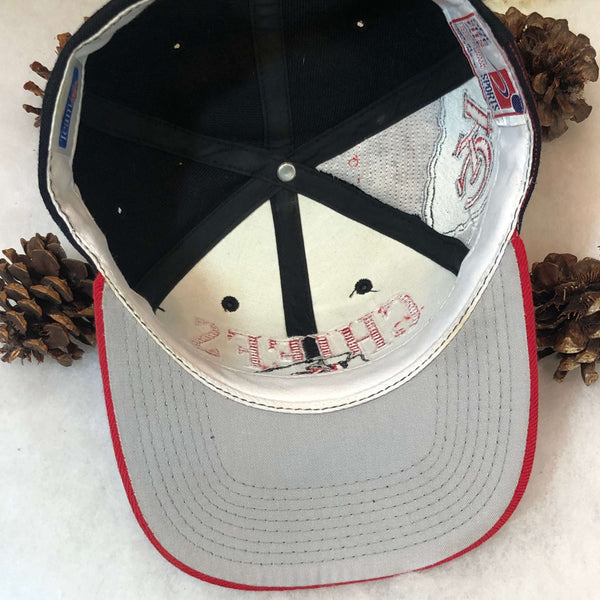 Vintage NFL Kansas City Chiefs Sports Specialties Laser Wool Snapback Hat