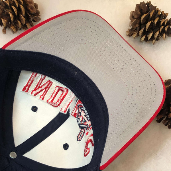 Vintage MLB Cleveland Indians The G Cap Wave Twill Snapback Hat