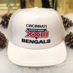 Vintage NFL Cincinnati Bengals Super Bowl XXIII Trucker Hat