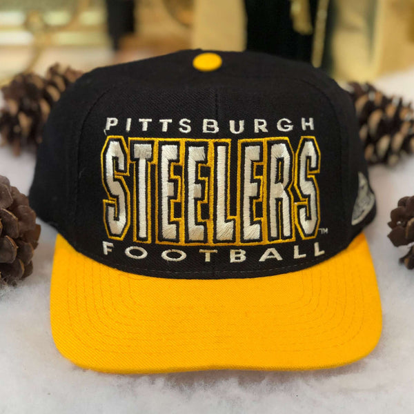 Vintage NFL Pittsburgh Steelers Apex One Wool Snapback Hat