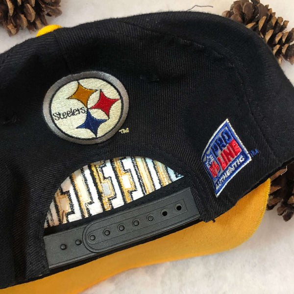 Vintage NFL Pittsburgh Steelers Apex One Wool Snapback Hat