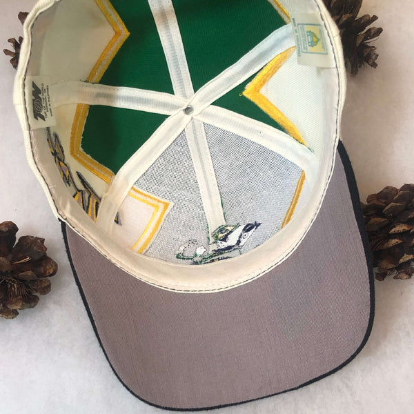 Vintage NCAA Notre Dame Fighting Irish Top of the World Bolt Snapback Hat