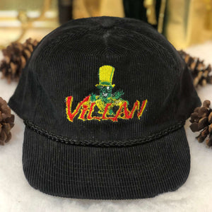 Vintage Villan Corduroy Strapback Hat