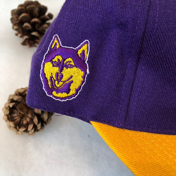 Vintage Deadstock NWT Head Start NCAA Washington Huskies Snapback Hat