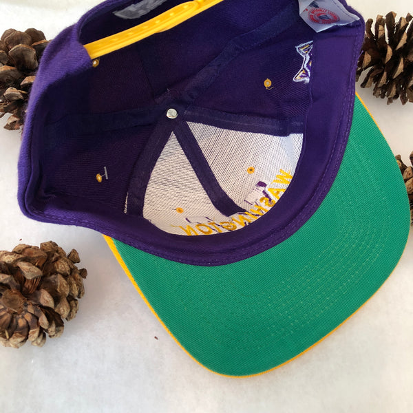 Vintage Deadstock NWT Head Start NCAA Washington Huskies Snapback Hat