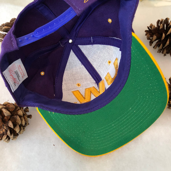Vintage Deadstock NWT Signatures NCAA Washington Huskies Snapback Hat