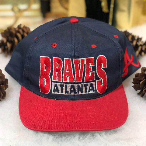 Vintage MLB Atlanta Braves Drew Pearson *YOUTH* Twill Snapback Hat