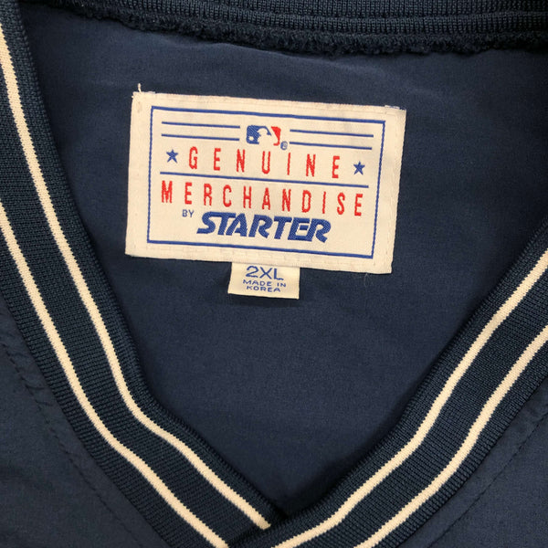 Vintage MLB New York Yankees Starter Windbreaker Pullover Jacket (XXL)