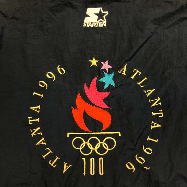 Vintage 1996 USA Atlanta Olympics Starter Windbreaker Zip-Up Jacket (XXL)